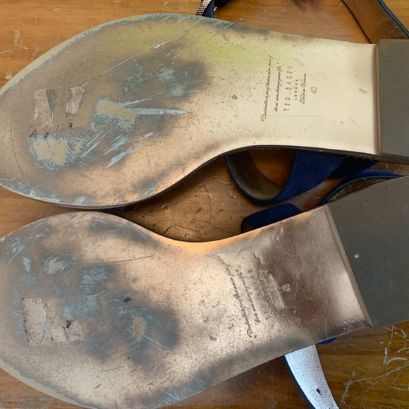 Ted Baker Navy Blue Sandals - Picture 3 of 5